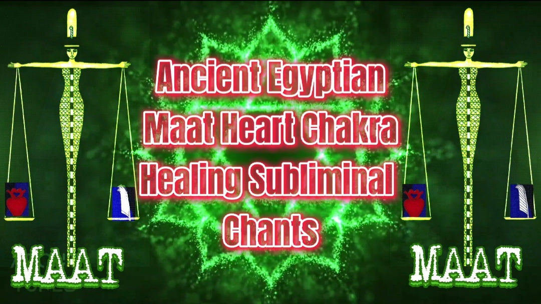 ⚠️ Powerful⚠️ Ancient Egyptian Maat Heart Chakra Subliminal 💚 Chants| Healing| Activation| Balancing
