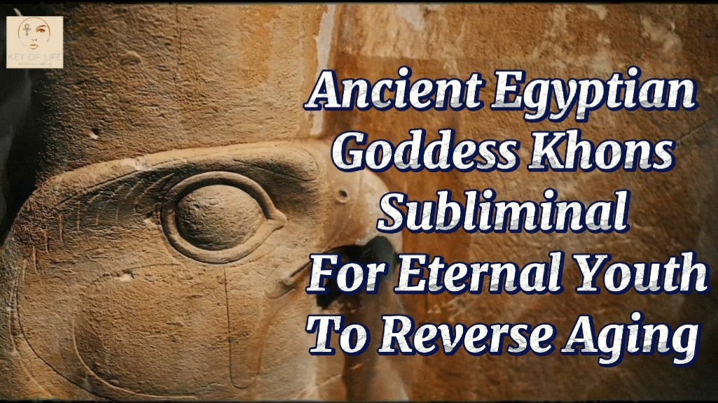 Ancient Egyptian Goddess Khons Subliminal For Eternal Youth-Reverse Aging-Anti Aging-Healing Energy