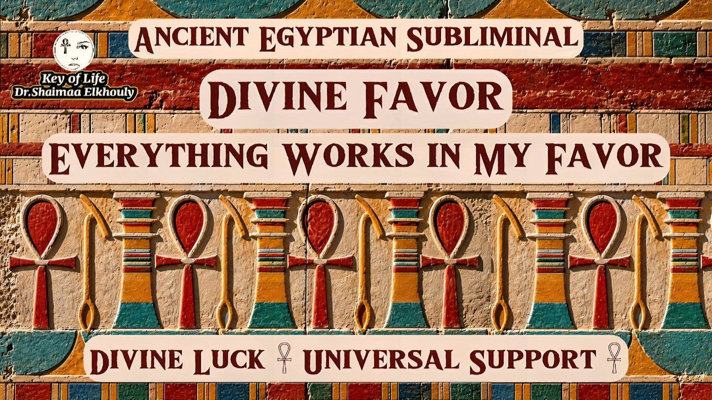 πΉ Divine Favor πΉ Everything Works in My Favor Ancient Egyptian Subliminal πΉ Divine Luck πΉ Universal Support πΉ Favorable Outcomes πΉ Perfect Synchronicities