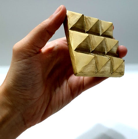 Lot of 2 Copper Pyramid Chargers from Egypt โ Energized for Meditation, Healing & Charging