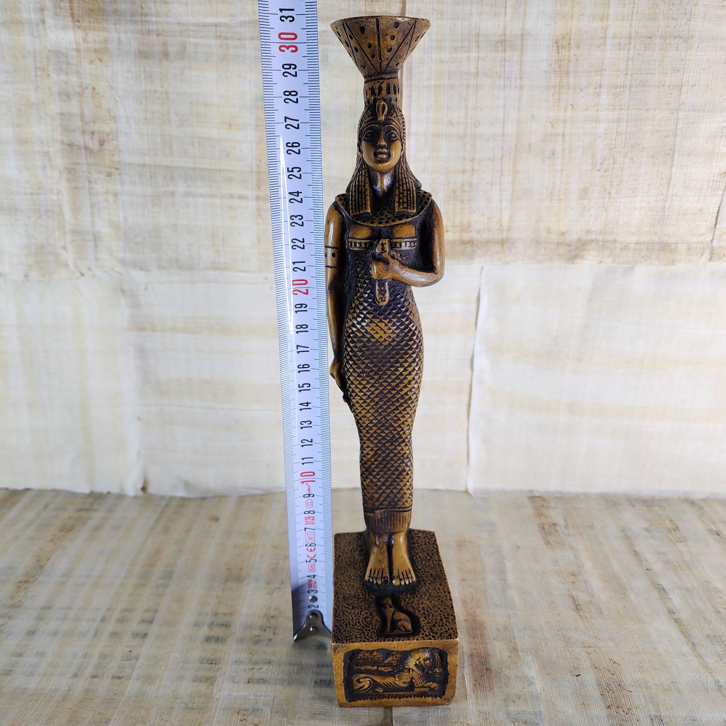 Ancient Egyptian Goddess Isis Statue Figurine Sculpture Motherhood Magic Healing