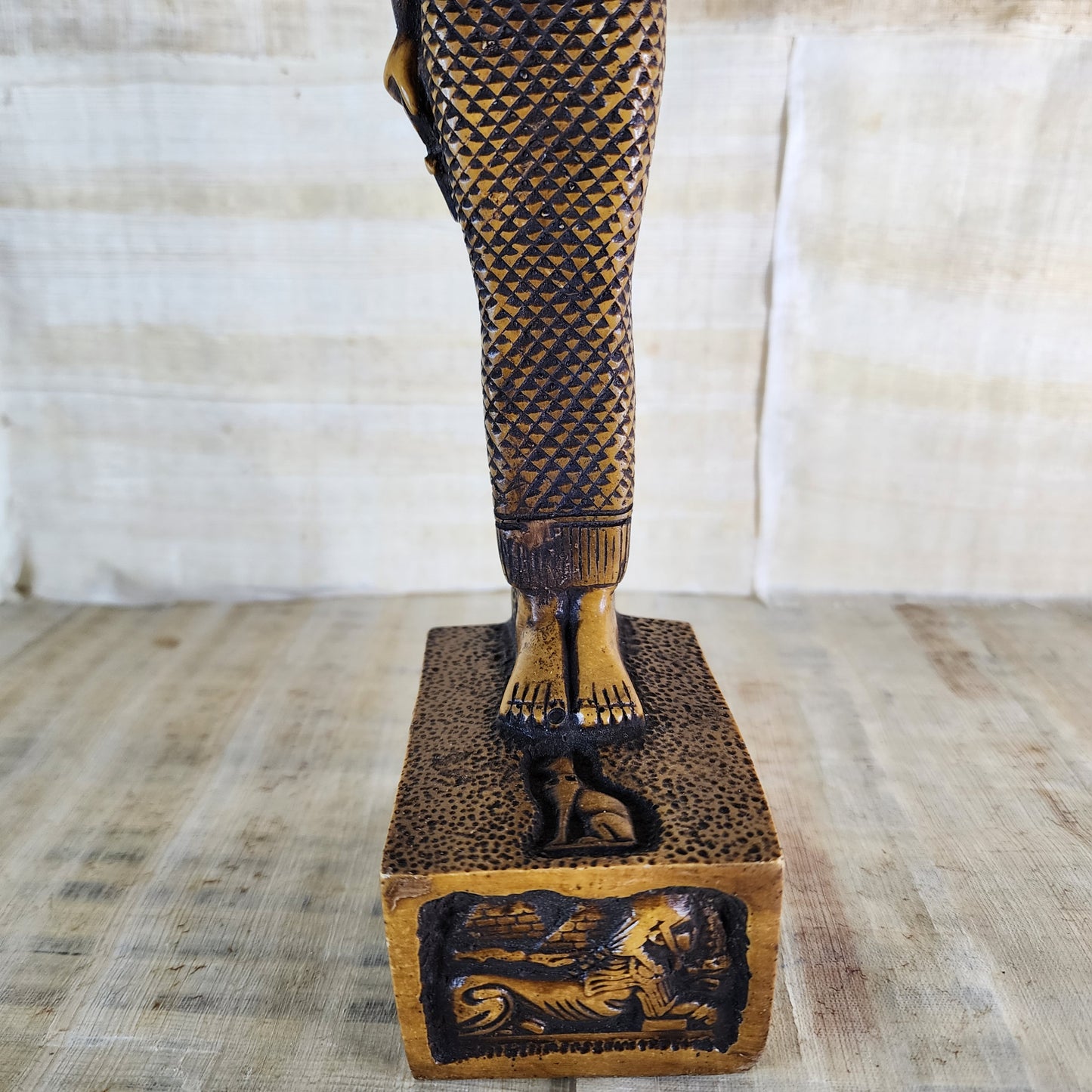 Ancient Egyptian Goddess Isis Statue Figurine Sculpture Motherhood Magic Healing