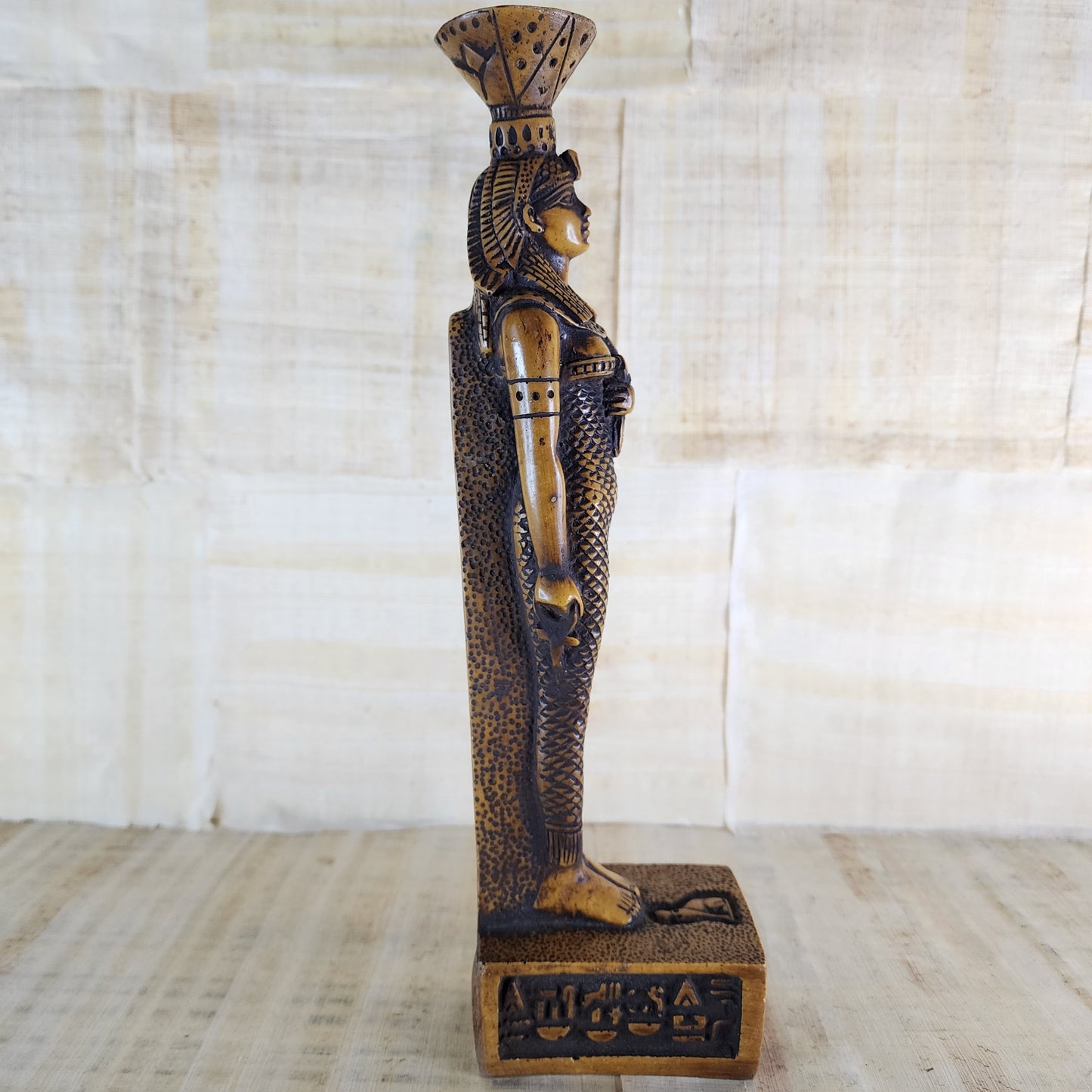 Ancient Egyptian Goddess Isis Statue Figurine Sculpture Motherhood Magic Healing