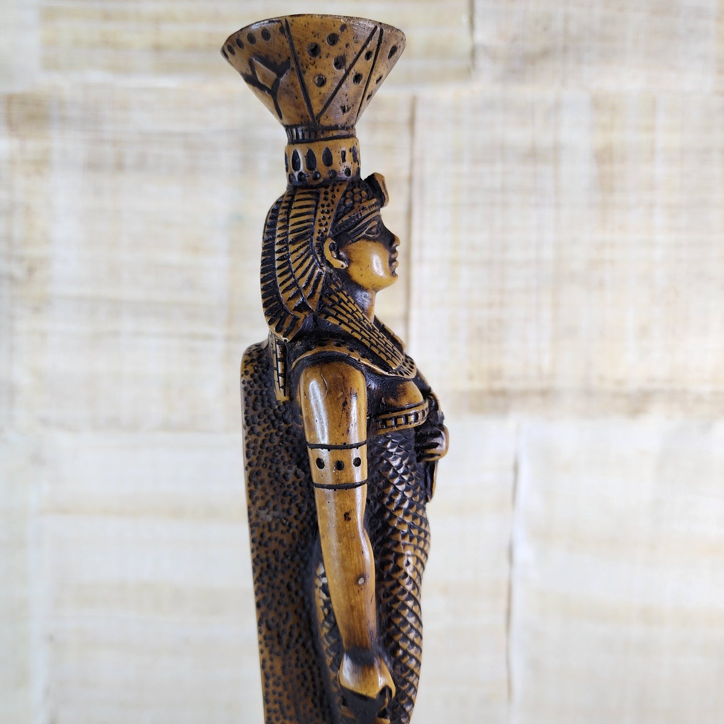 Ancient Egyptian Goddess Isis Statue Figurine Sculpture Motherhood Magic Healing