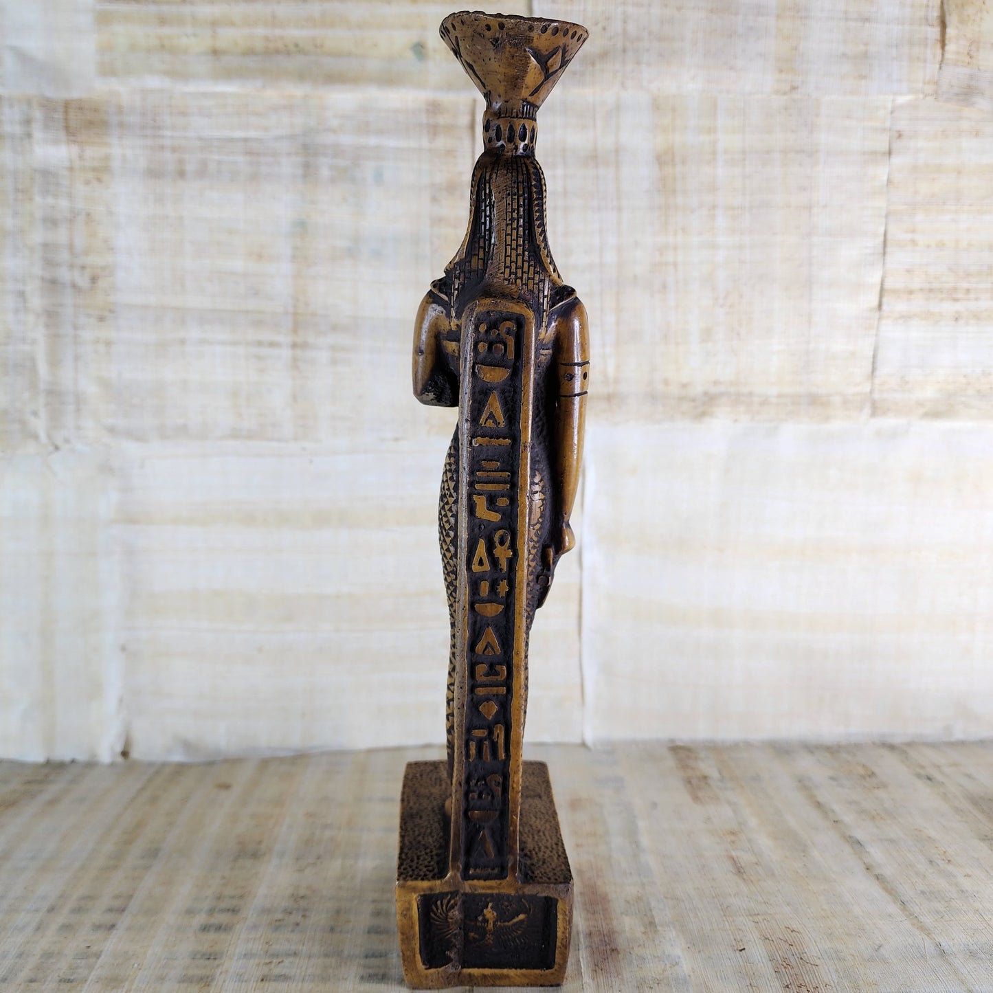 Ancient Egyptian Goddess Isis Statue Figurine Sculpture Motherhood Magic Healing