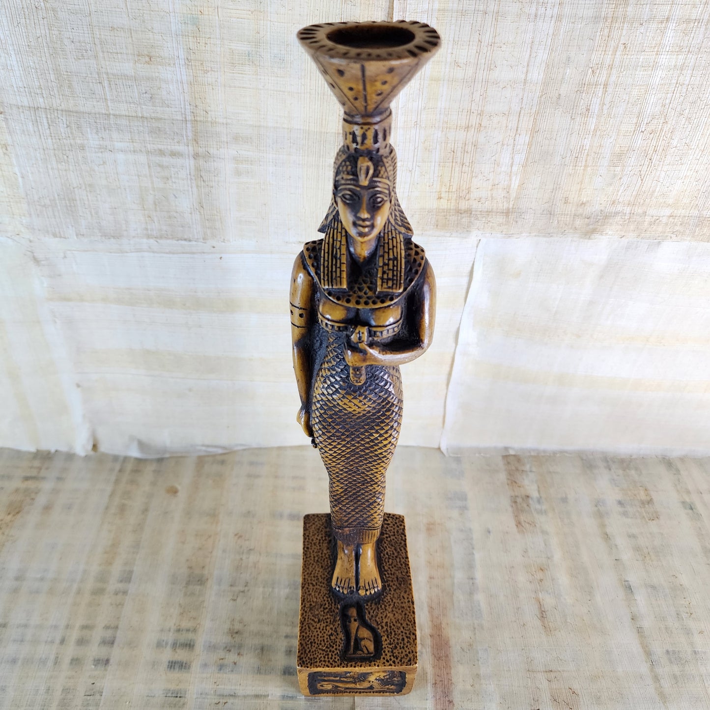 Ancient Egyptian Goddess Isis Statue Figurine Sculpture Motherhood Magic Healing