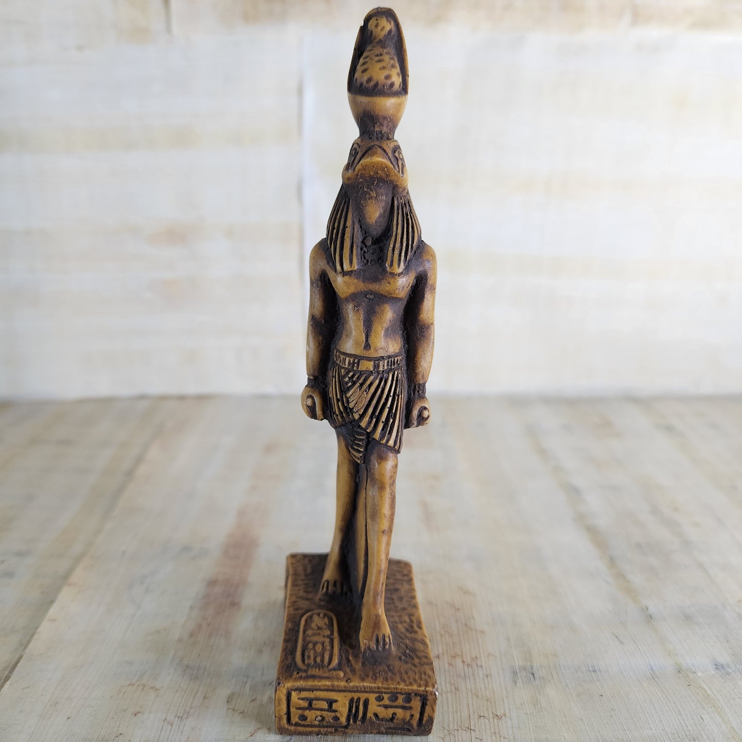 Set Of 5 Small Egyptian Goddess Isis/ Anubis/ Horus/ Osiris/ King Tut Statues
