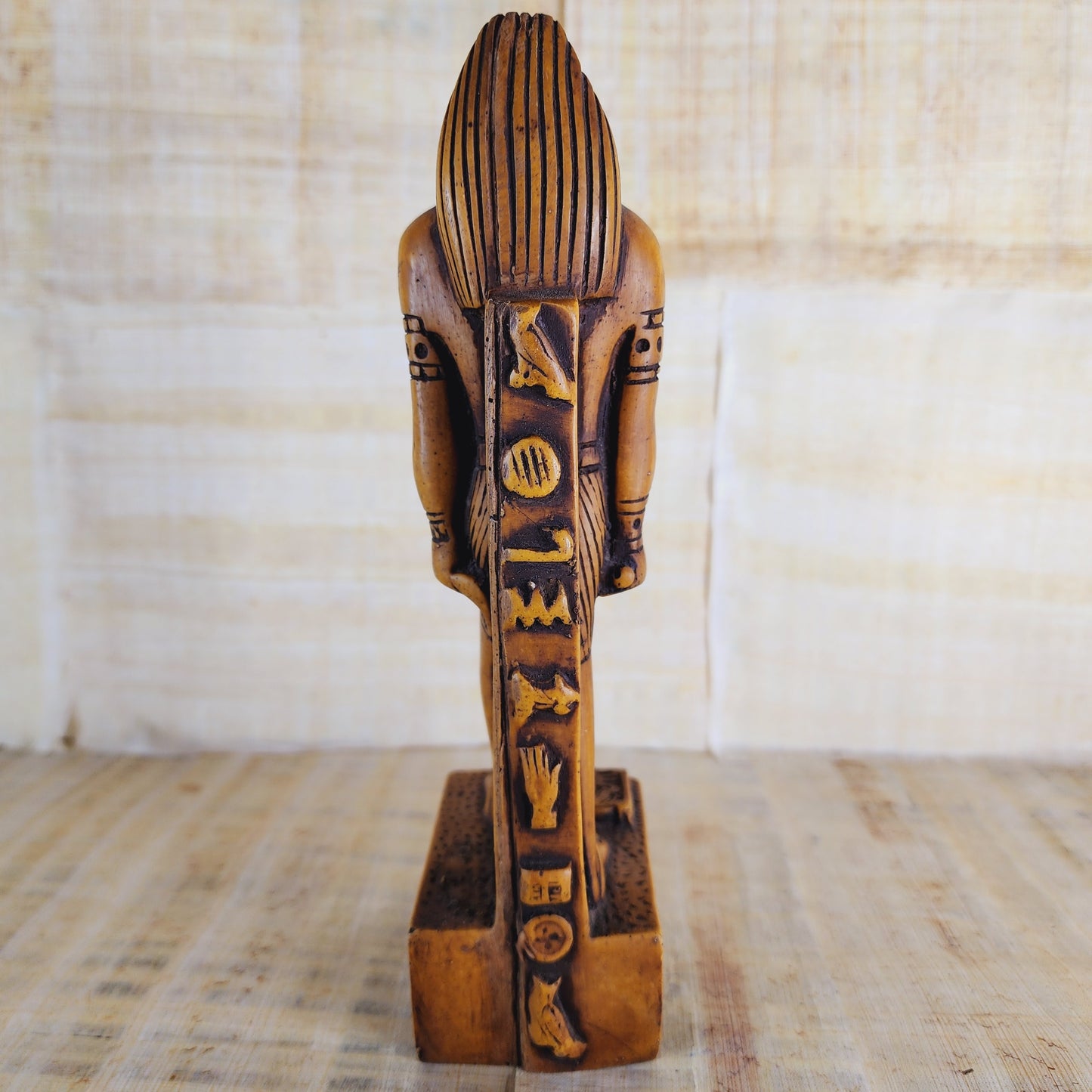 Set Of 2 Ancient Egyptian King Ramses II/ Thoth Figurine Statue Egypt Pharaohs