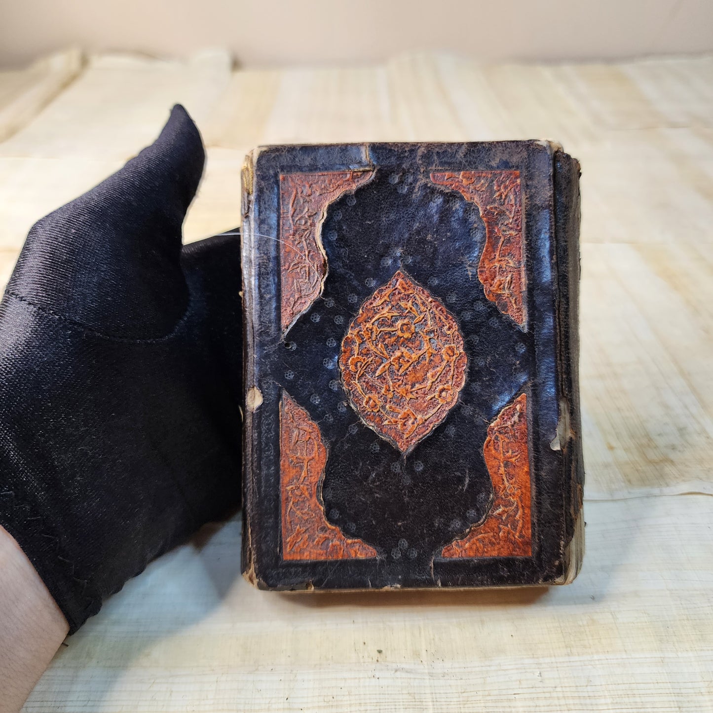 Antique Rare Signed & Dated Islamic Ottoman Arabic Talisman Manuscript Quran 18th Book