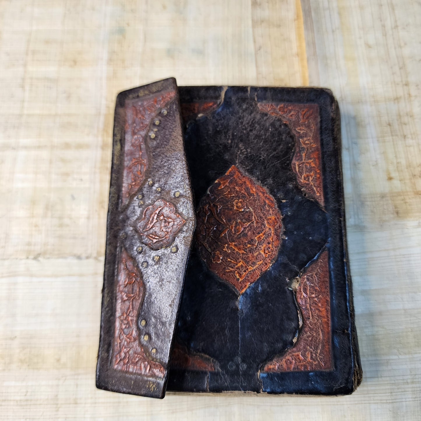 Antique Rare Signed & Dated Islamic Ottoman Arabic Talisman Manuscript Quran 18th Book