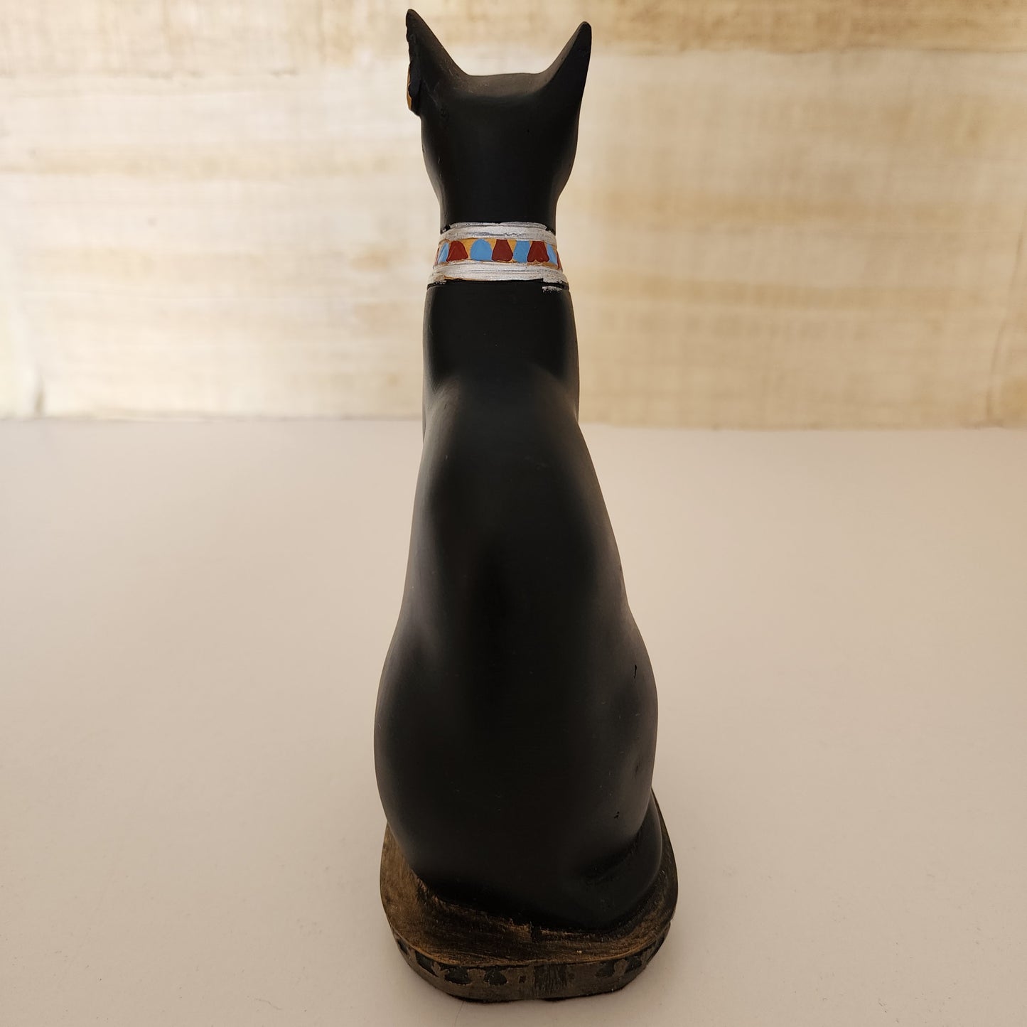 Ancient Egyptian Goddess Luck Protection Cat Bastet Black Statue Figurine From Egypt