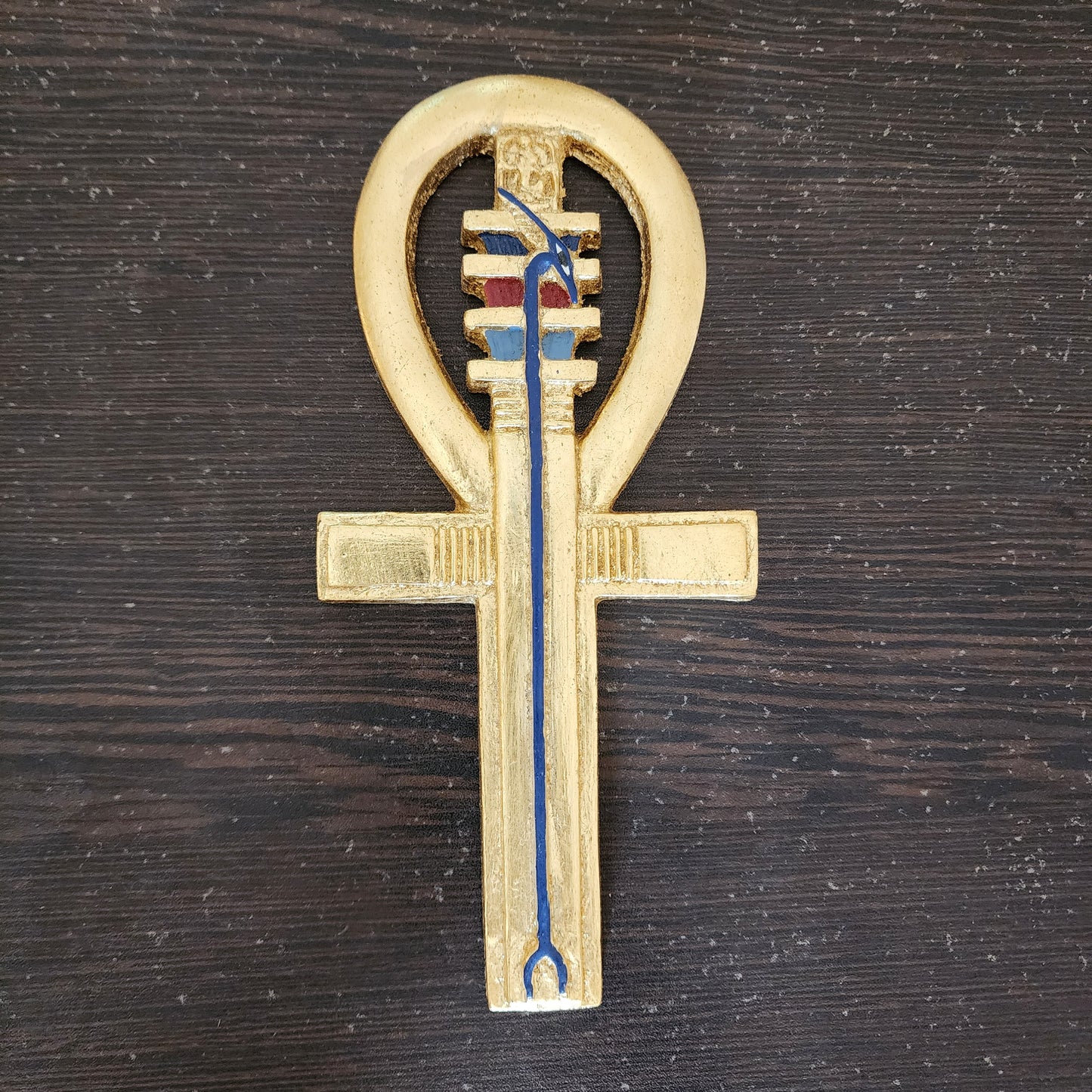 Lot of 2 Ancient Egyptian Key of Life Ankh Statue Figurine From Egypt Eternal Life