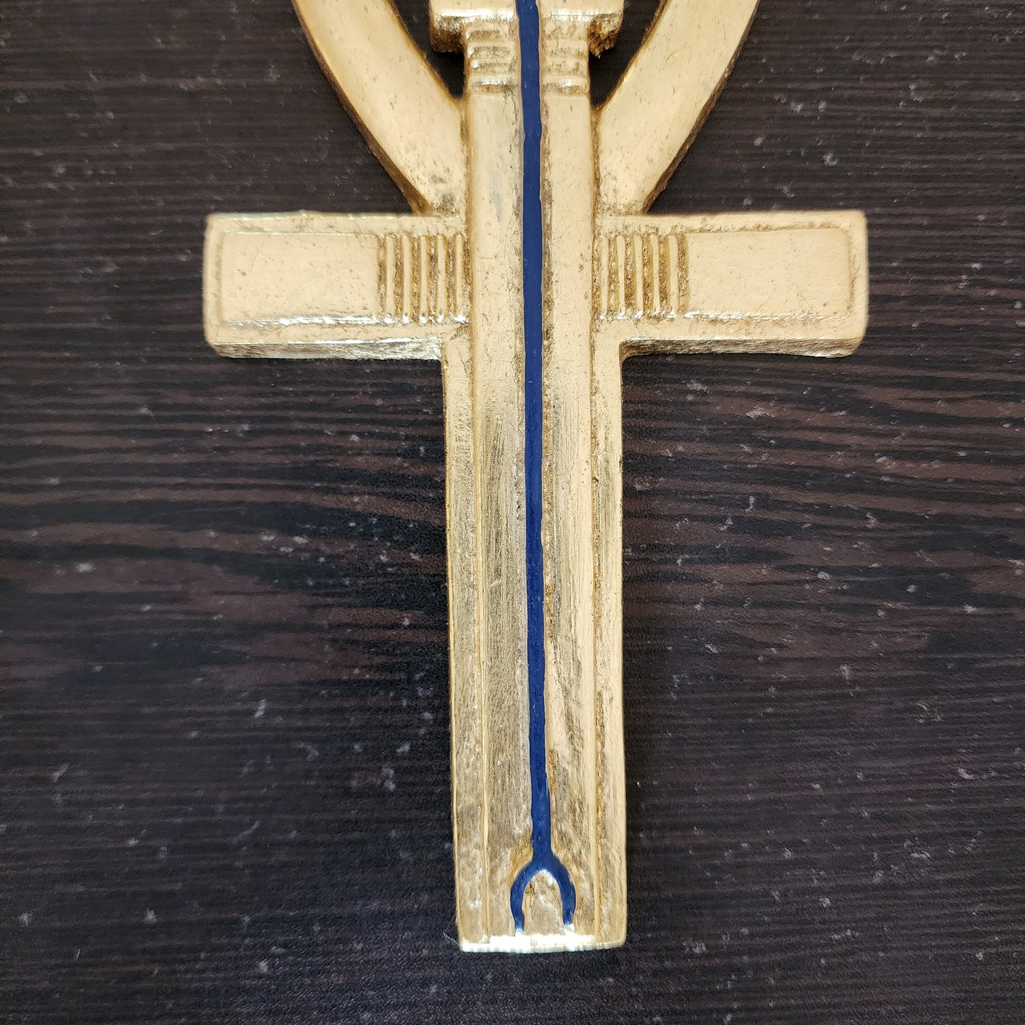 Lot of 2 Ancient Egyptian Key of Life Ankh Statue Figurine From Egypt Eternal Life