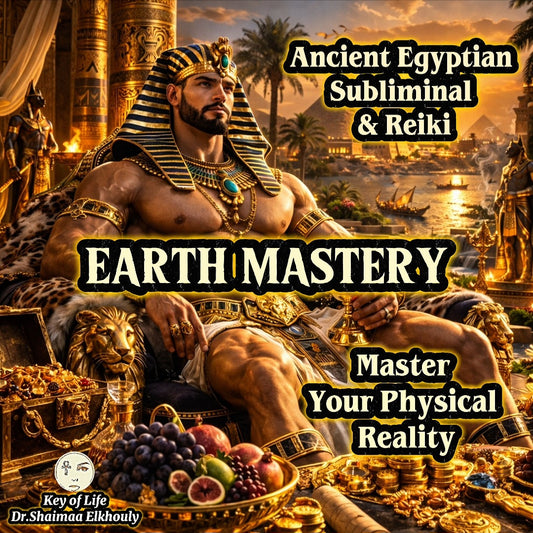 𓋹 EARTH MASTERY 𓂀 Master Your Physical Reality Ultimate Material Life Combo  Ancient Egyptian Subliminal & Reiki