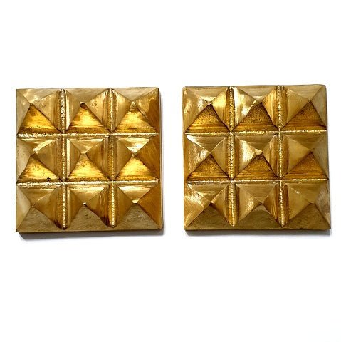 Lot of 2 Copper Pyramid Chargers from Egypt – Energized for Meditation, Healing & Charging