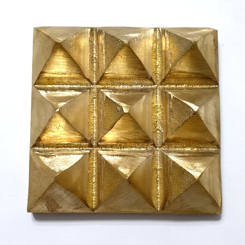 Lot of 2 Copper Pyramid Chargers from Egypt – Energized for Meditation, Healing & Charging