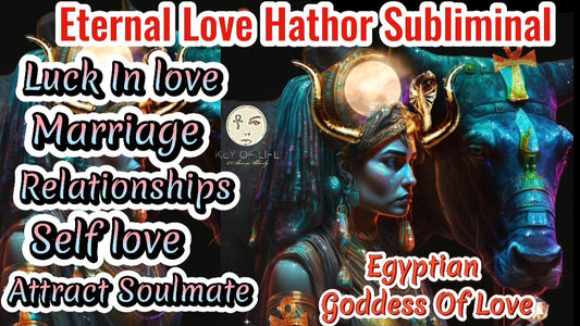 Eternal Love Subliminal/ Hathor Invocation/ Egyptian Goddess Of Love/Attract Soulmate /Luck In love /Relationships /Marriage /Self love