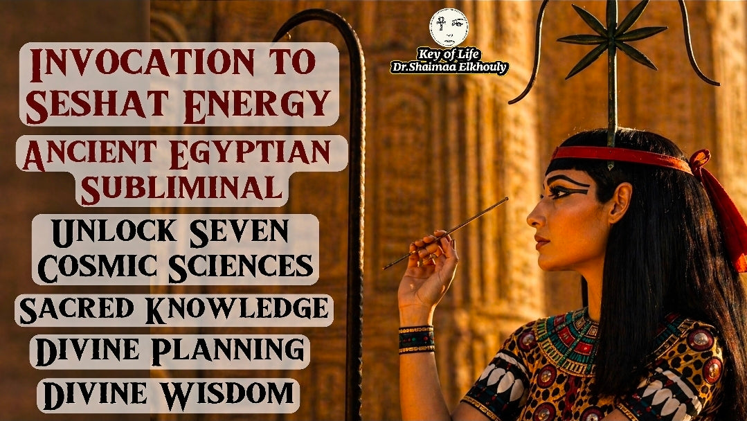 Invocation to Seshat Energy | Unlock Seven Cosmic Sciences, Sacred Knowledge, Divine Planning, Divine Wisdom, Cosmic Balance | Ancient Egyptian Subliminal & Reiki