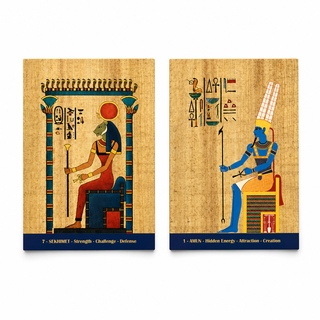 Egyptian Energy Bundle – Oracle Cards + Copper Pyramid Charger