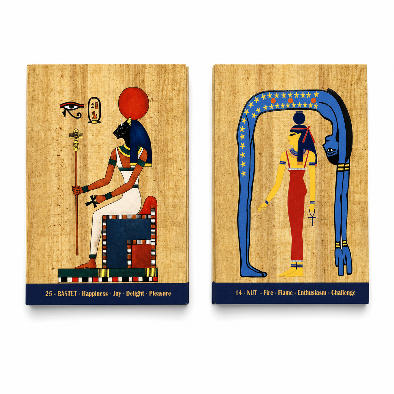 Egyptian Energy Bundle – Oracle Cards + Copper Pyramid Charger